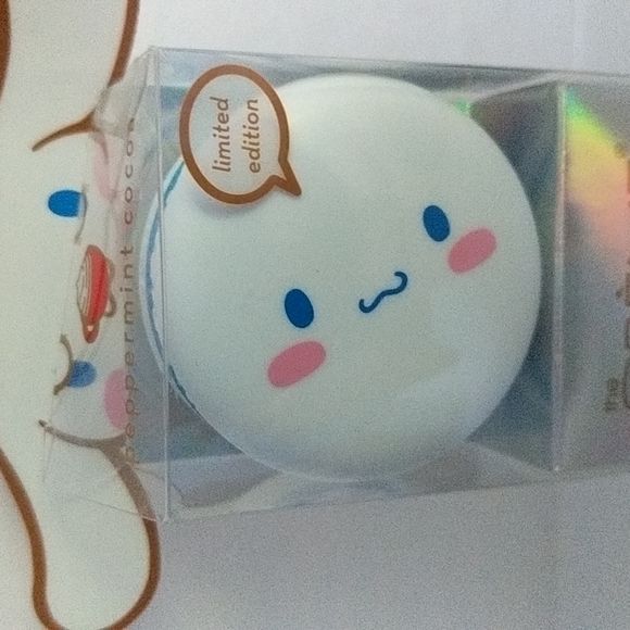 🍀 the creme shop 🍀 Cinnamoroll Macaron Lip Balm with Vitamin E Made in Korea🍀 - Picture 2 of 5